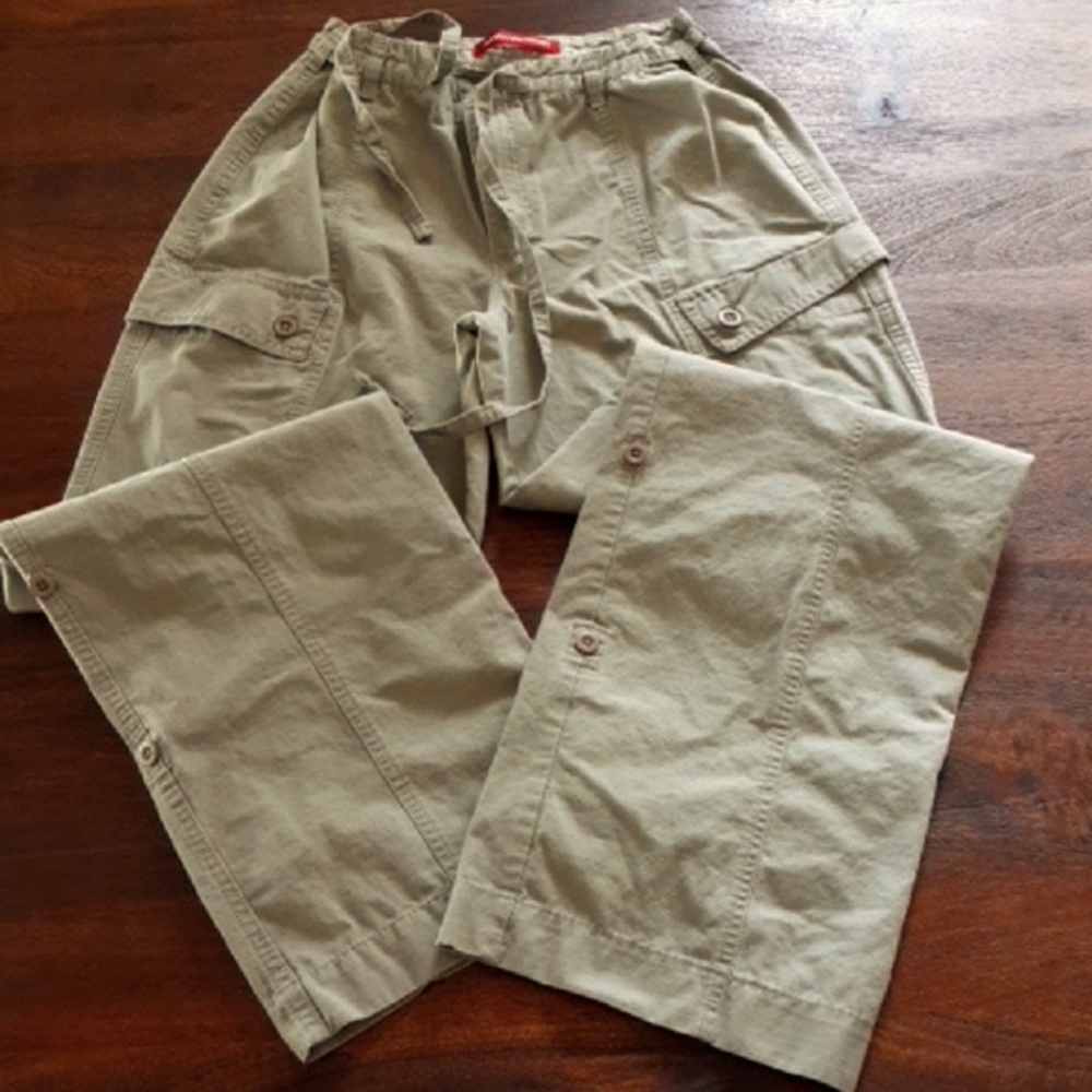 Women's Olive Green Cargo Pants